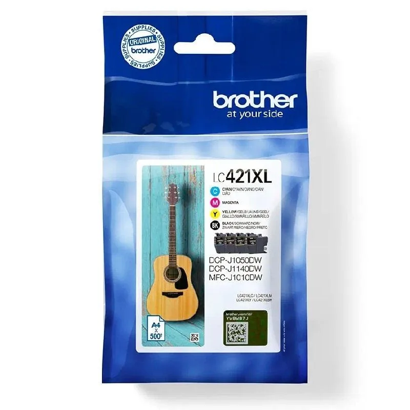 Cartucho de Tinta Original Brother LC421XL Alta Capacidad