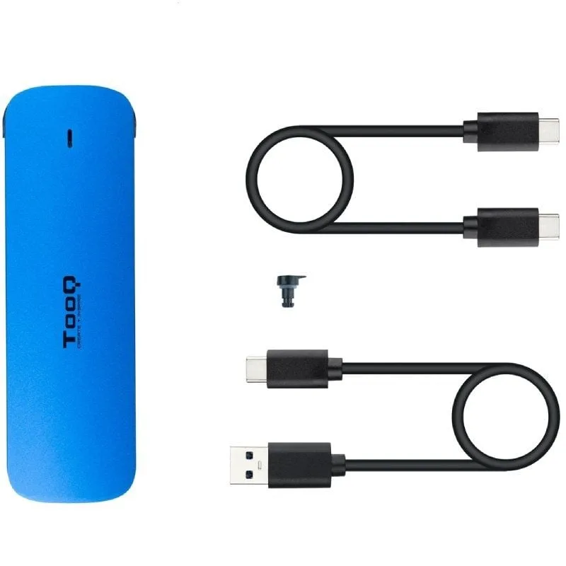 Caja Externa para Disco SSD M.2 NVMe TooQ TQE-2201BL, foto 2