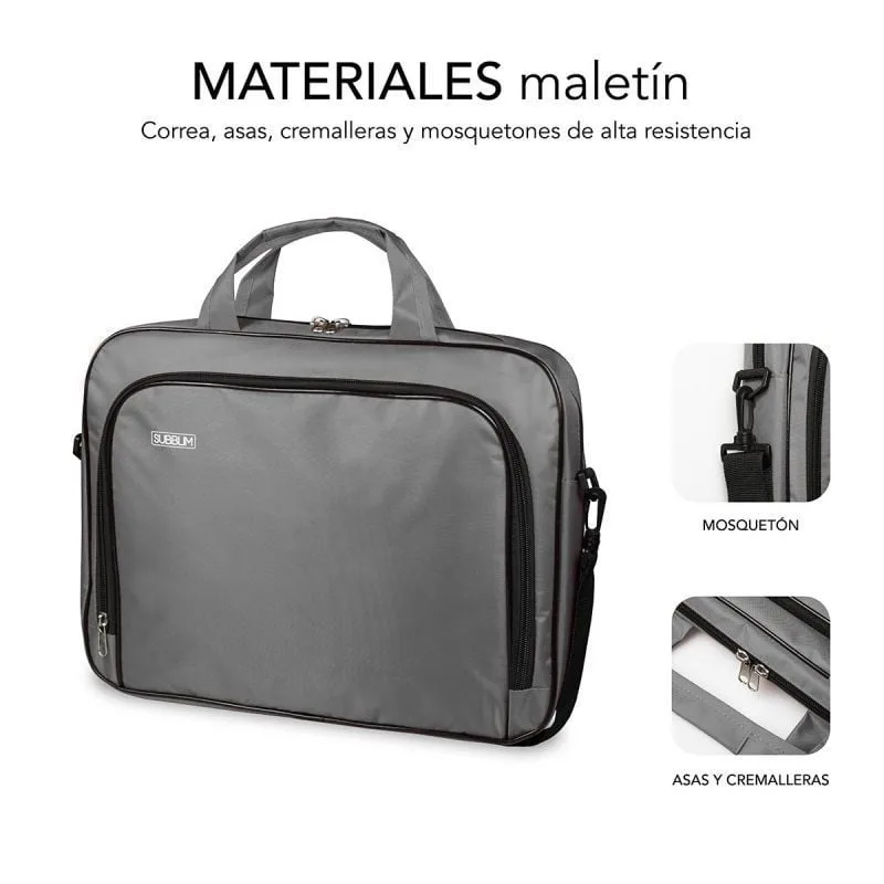 Maletín Subblim Oxford para Portátiles hasta 16", foto 3