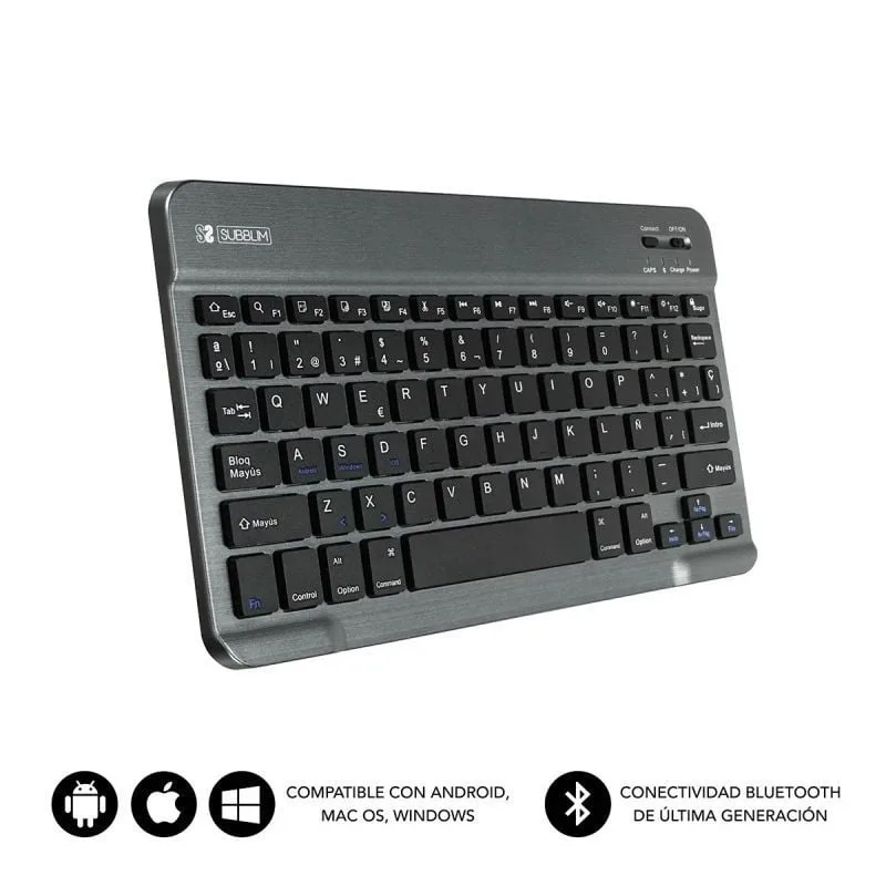 Teclado Compacto Inalámbrico Subblim Smart