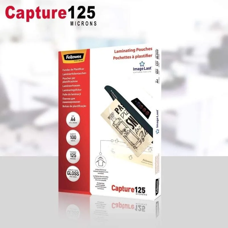 Fundas para Plastificar Fellowes 5307407, foto 5