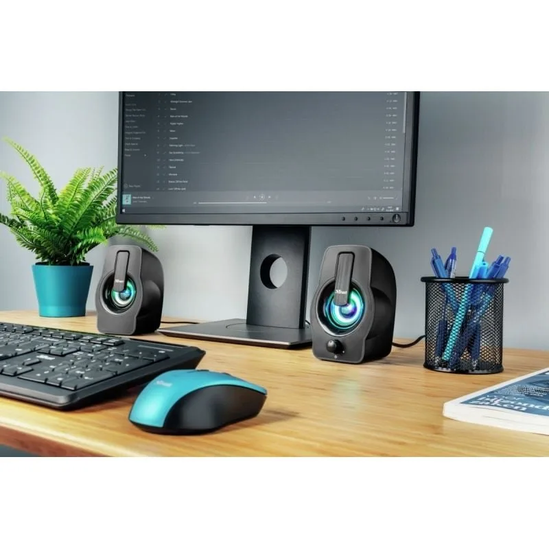 Altavoces Trust Gemi RGB, foto 5