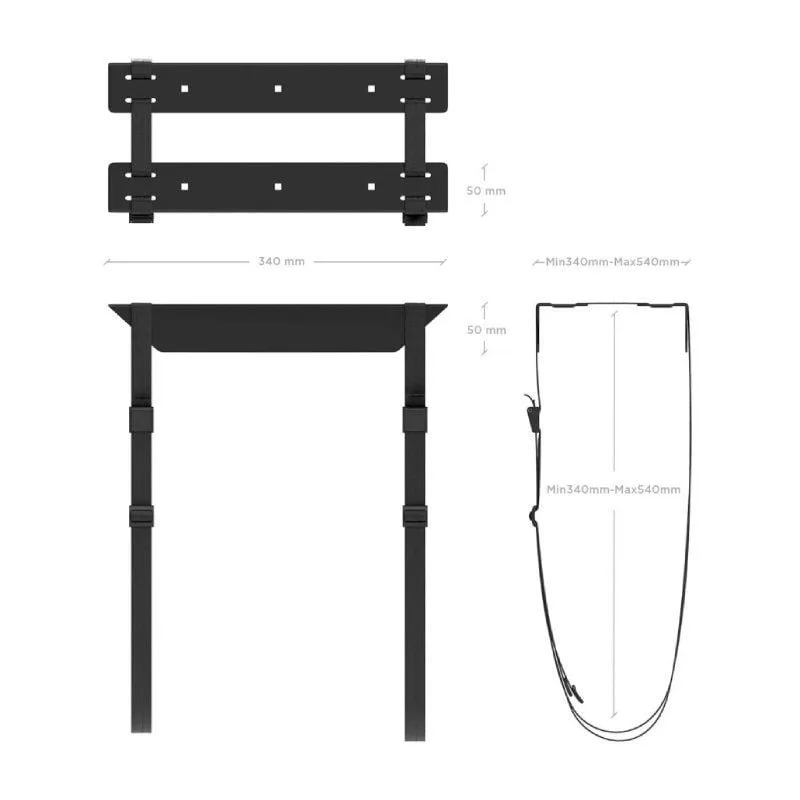 Soporte Bajo Mesa Aisens MPC07-209 para PC, foto 3