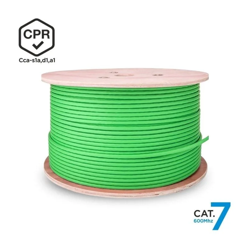 Bobina de Cable RJ45 SFTP AWG23 LSZH CPR Cca Aisens A146-0667 Cat.7