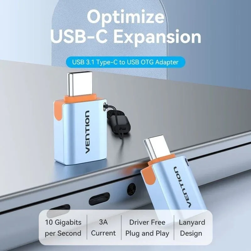 Adaptador OTG USB 3.1 Vention CUBH0, foto 2