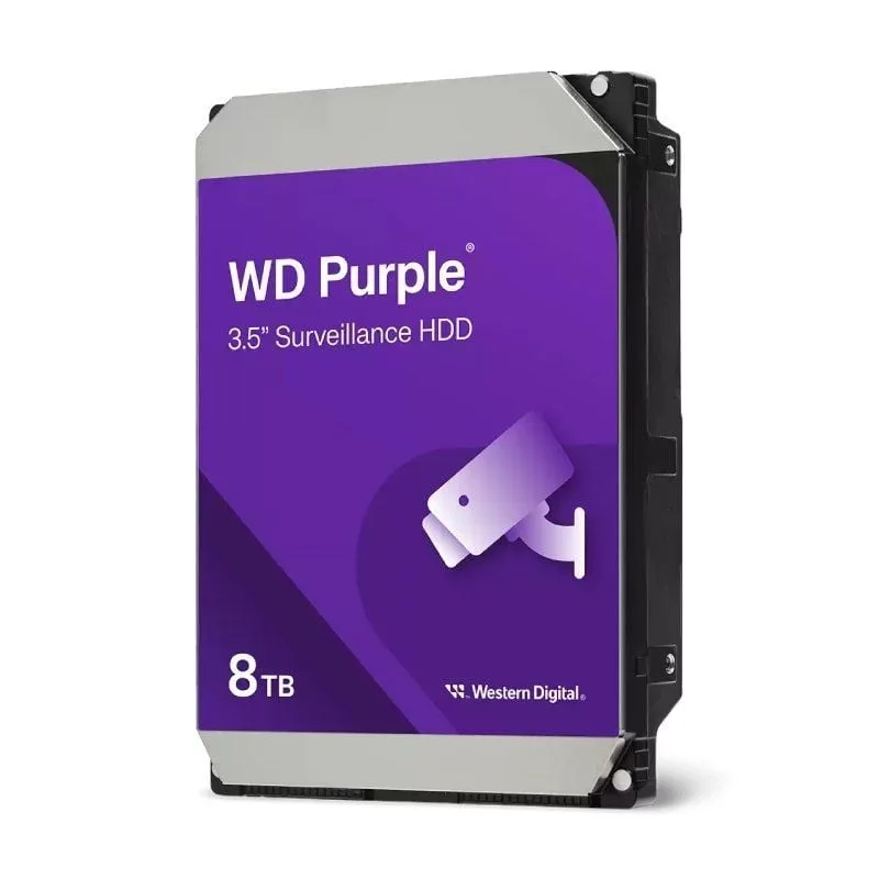 Disco Duro Western Digital WD Purple Surveillance 8TB