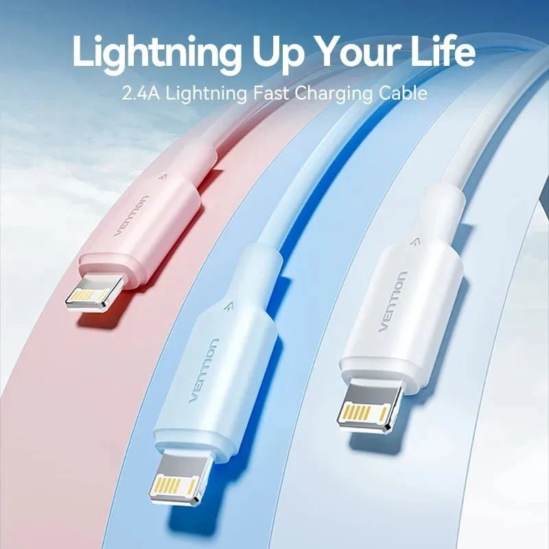 Cable USB 2.0 Lightning Vention LAMWF, foto 2