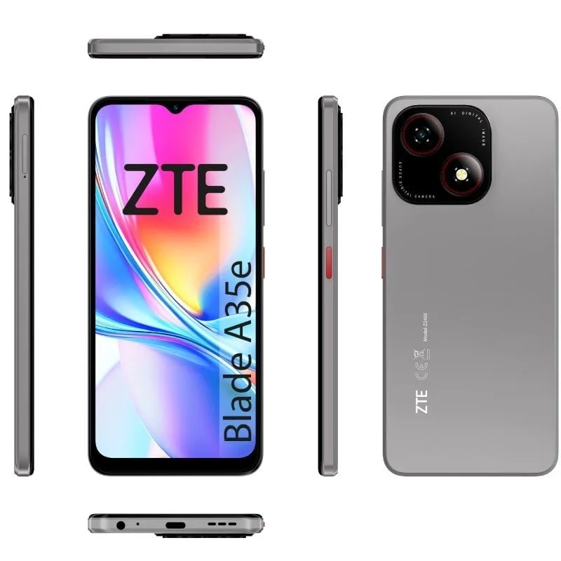 Smartphone ZTE Blade A35E 2GB, foto 3