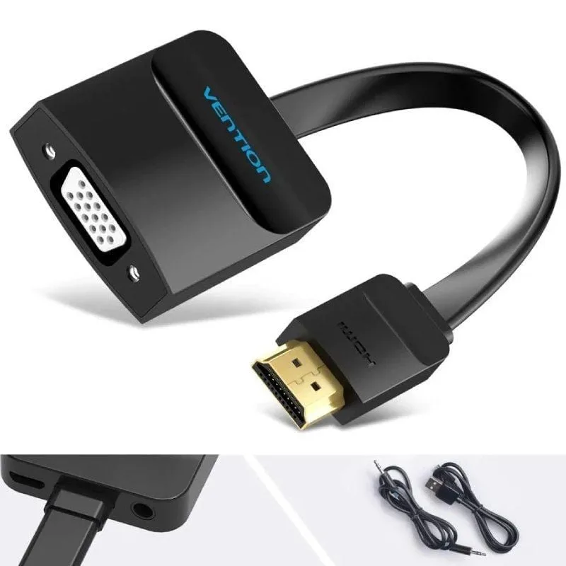 Conversor Vention 42161 HDMI Macho - VGA Hembra - Jack 3.5 Hembra, foto 3