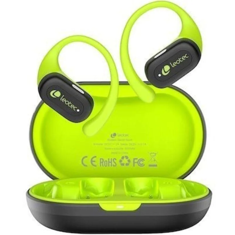 Auriculares Deportivos Bluetooth Leotec Open Air Zenith Sport con estuche de carga, foto 2