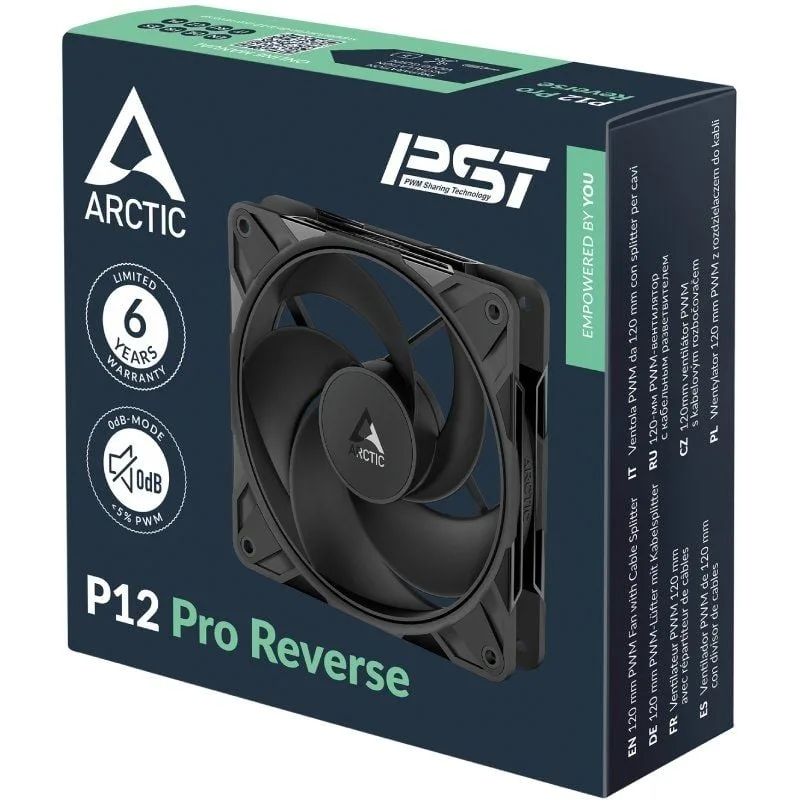 Ventilador Arctic P12 Pro Reverse, foto 5