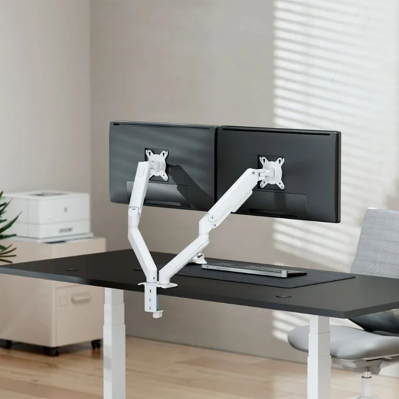 Soporte de Mesa con Contrapeso para 2 Monitores Aisens DT32TSR-439, foto 4