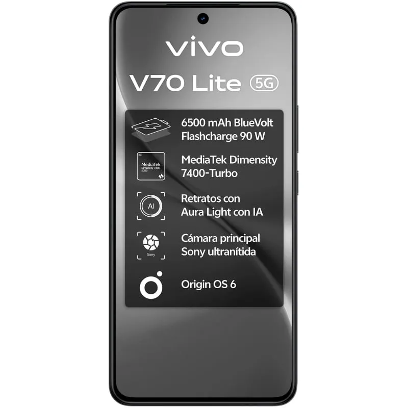 Smartphone Vivo V70 Lite 6GB, foto 2
