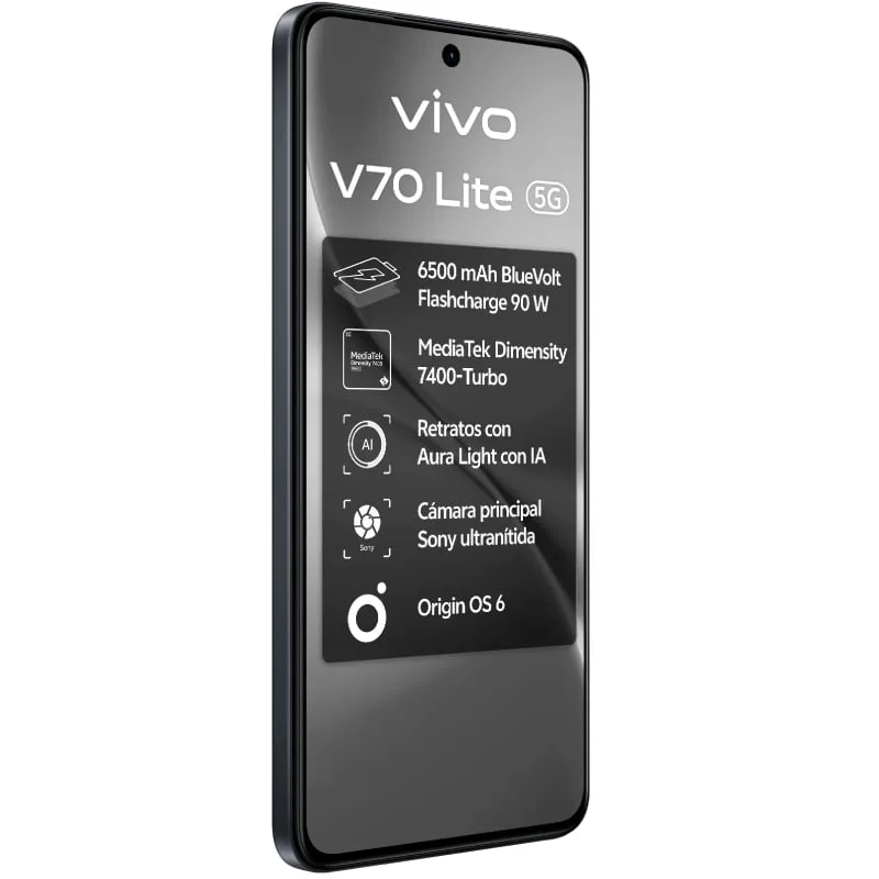 Smartphone Vivo V70 Lite 6GB, foto 3