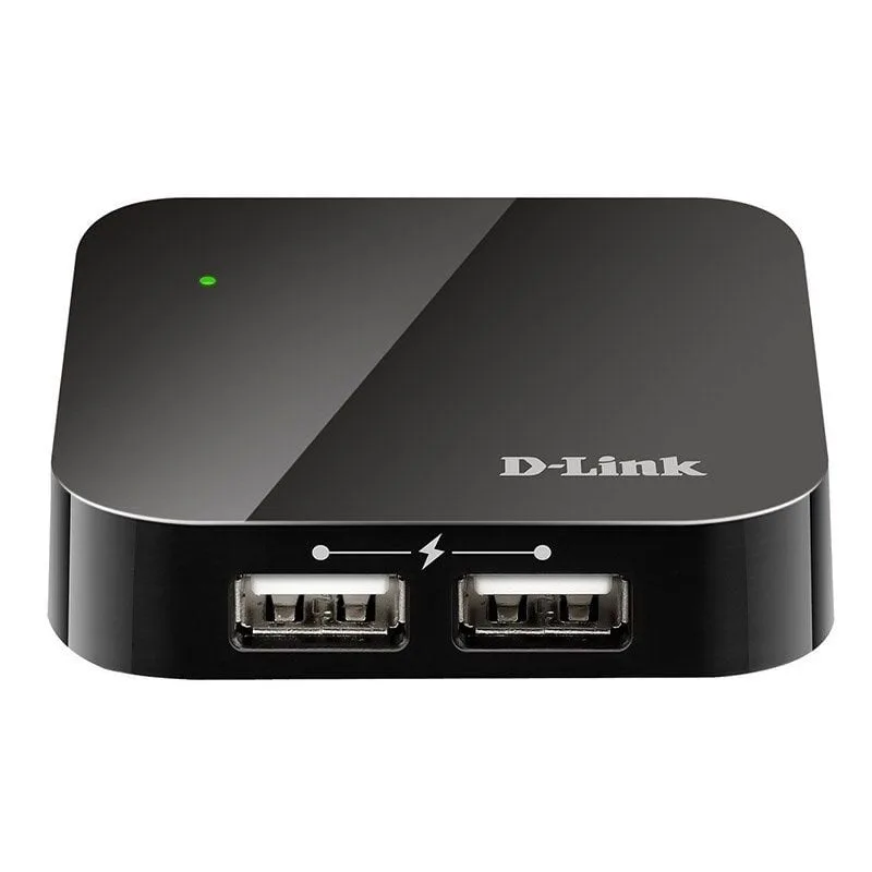 Hub USB 2.0 con Alimentación Externa D-Link DUB-H4, foto 2