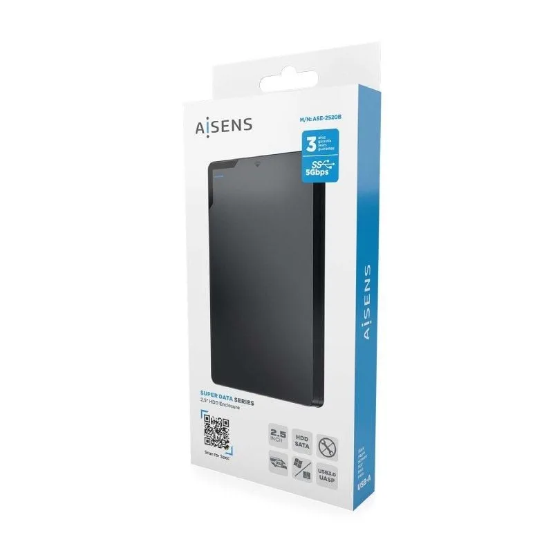 Caja Externa para Disco Duro de 2.5" Aisens ASE-2520B, foto 5