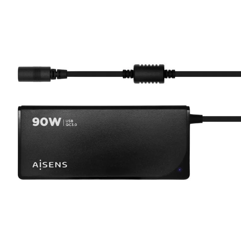 Cargador de Portátil Aisens ASLC-90WAUTO-BK