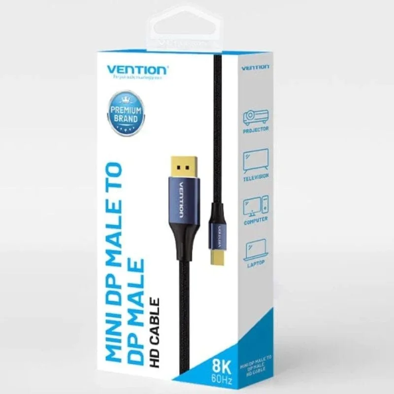 Cable Conversor DisplayPort 1.4 8K Vention HCFLH, foto 5