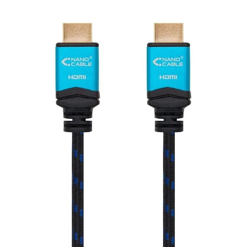 Cable HDMI 2.0 4K Nanocable 10.15.3701, foto 2