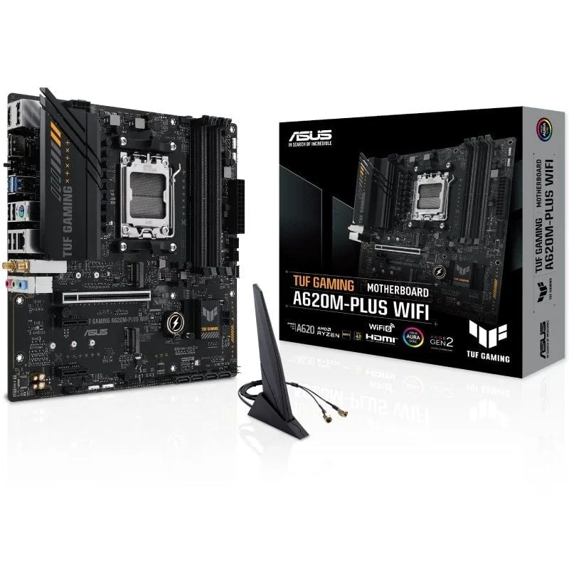 Placa Base Asus TUF GAMING A620M-PLUS WiFi Socket AM5