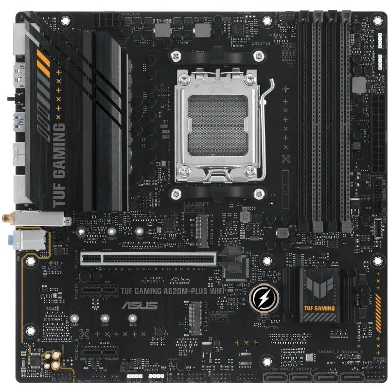 Placa Base Asus TUF GAMING A620M-PLUS WiFi Socket AM5, foto 2