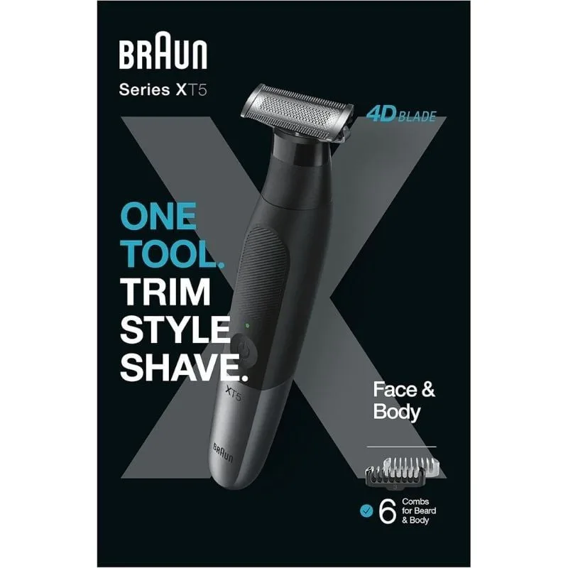 Afeitadora Braun Wet and Dry Serie X XT5200, foto 3