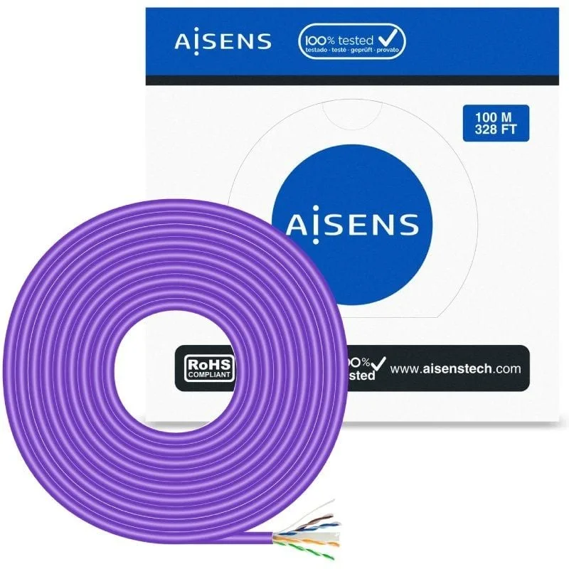 Bobina de Cable RJ45 AWG23 UTP Aisens A135-0747 Cat.6