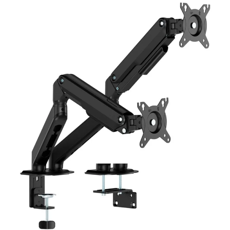 Soporte de Mesa con Contrapeso para 2 Monitores Aisens DT32TSR-451
