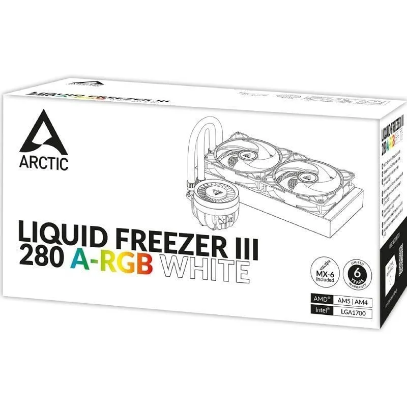 Sistema de Refrigeración Líquida Arctic Liquid Freezer III 280 A-RGB, foto 5