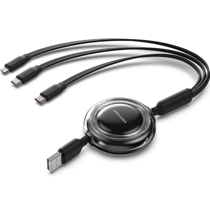 Cable USB Retráctil Vention TRJBBE