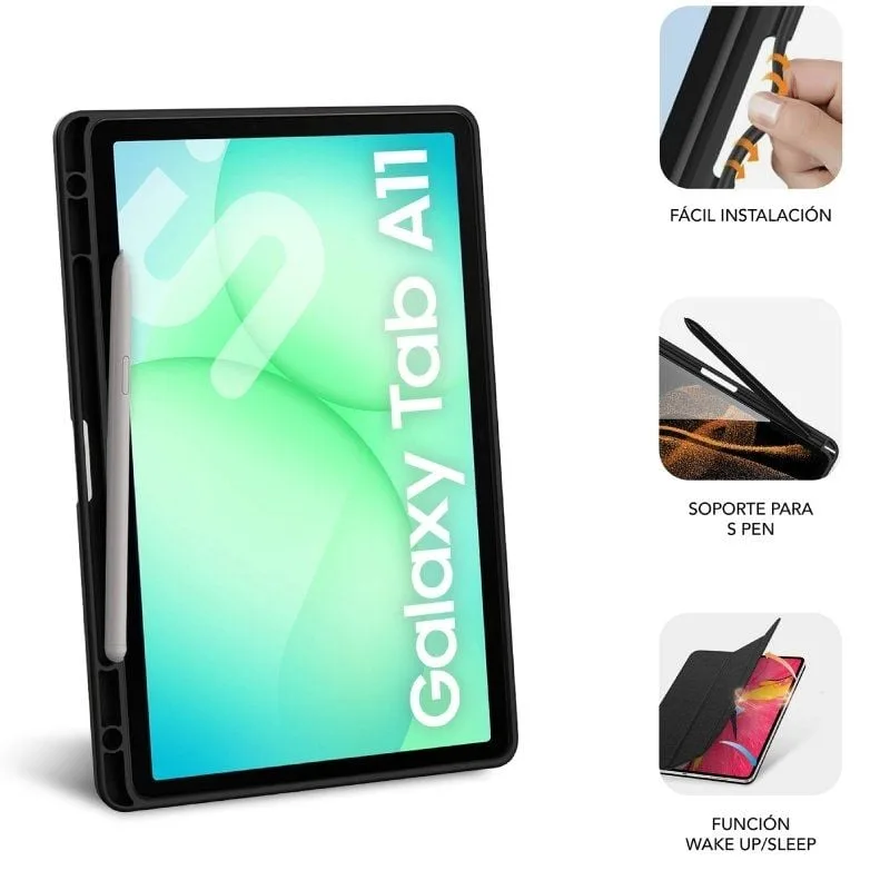 Funda Subblim Clear Shock Case para Samsung A11 8.7", foto 3