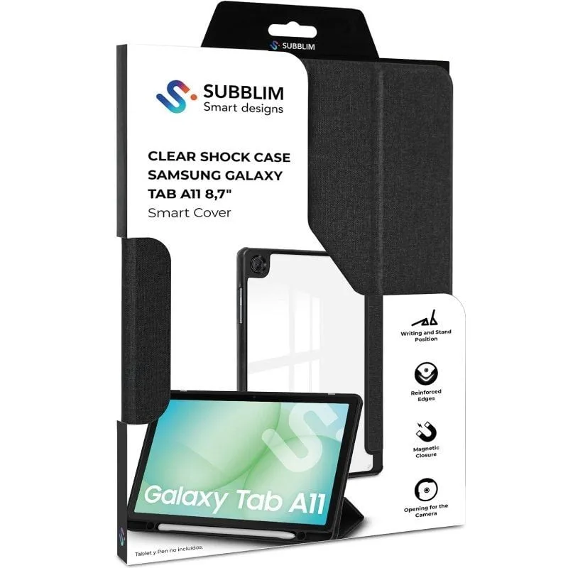 Funda Subblim Clear Shock Case para Samsung A11 8.7", foto 5