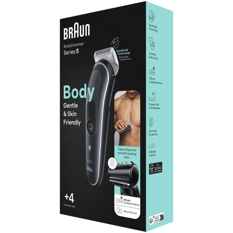 Cortapelos Braun BodyGroomer Series 5 BG5360, foto 3