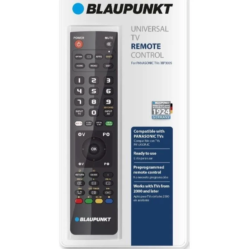 Mando Universal para TV Panasonic Blaupunkt BP3005, foto 2