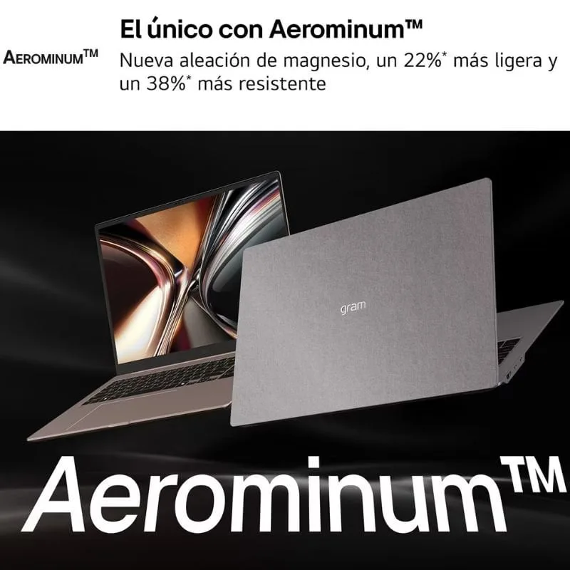 Portátil LG Gram Pro 16ZD90U-G.AX85BN Intel Core Ultra 7-355, foto 3