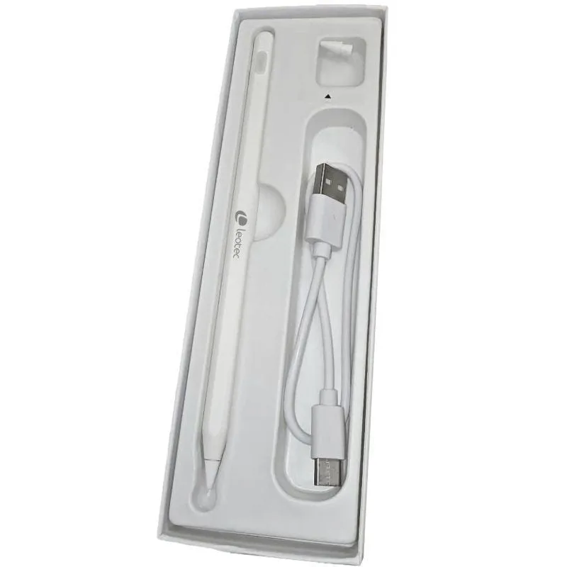 Lápiz Electrónico Leotec LESTP06W Stylus ePen UltraTouch para iPad 2018 o superior, foto 5