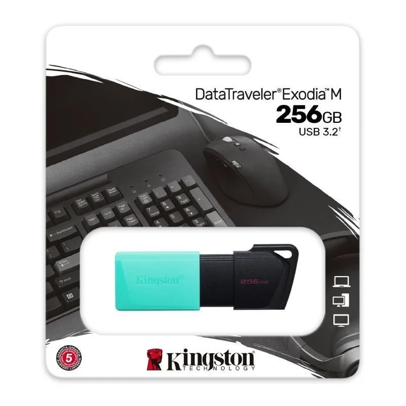 Pendrive 256GB Kingston DataTraveler Exodia M USB 3.2, foto 3
