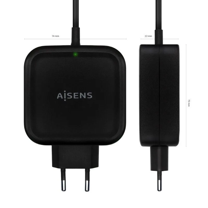 Cargador de Pared Aisens ASCH-1PD65WL-BK, foto 3