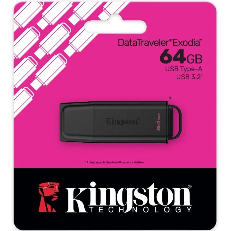 Pendrive 64GB Kingston DataTraveler Exodia Gen2 USB 3.2, foto 4