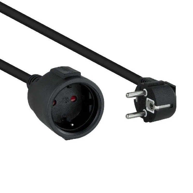 Cable Alargador de Corriente Nanocable 10.22.0605-BK
