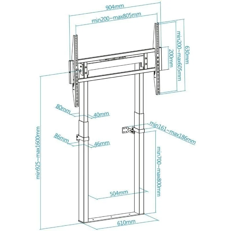 Soporte de Pared Fijo, foto 4