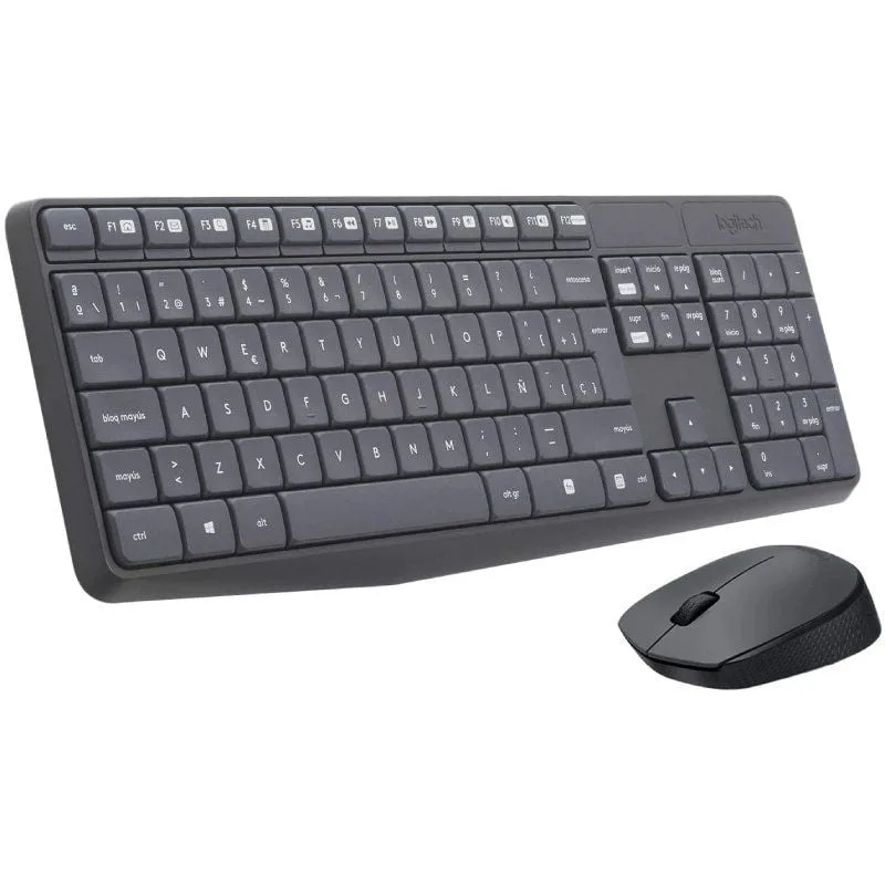 Teclado y Ratón Inalámbricos Logitech MK235, foto 2