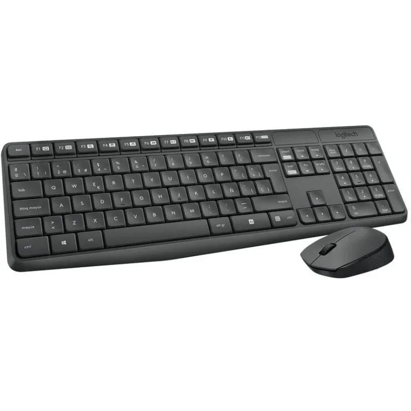 Teclado y Ratón Inalámbricos Logitech MK235, foto 3