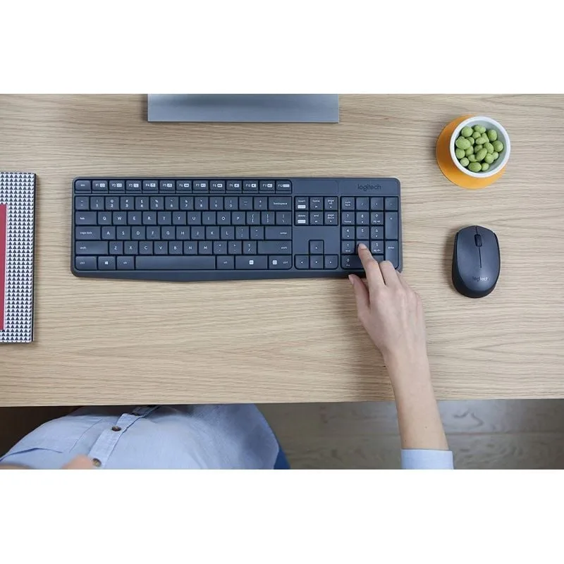 Teclado y Ratón Inalámbricos Logitech MK235, foto 4