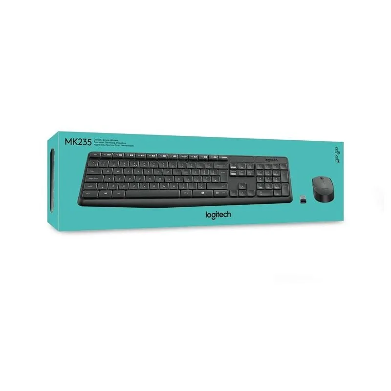 Teclado y Ratón Inalámbricos Logitech MK235, foto 5