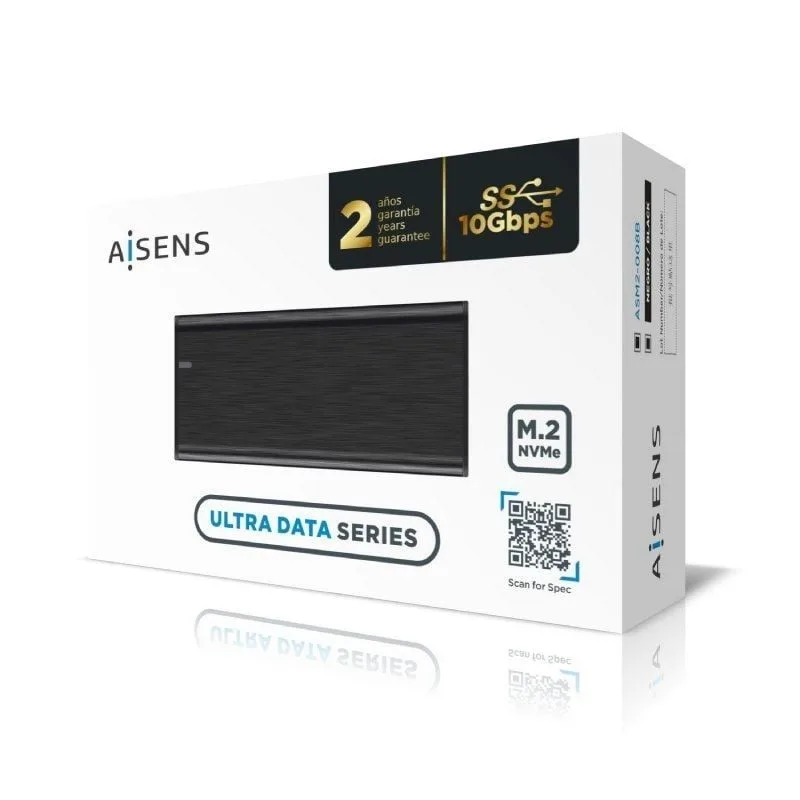 Caja Externa para Disco SSD M.2 NVMe Aisens ASM2-008B, foto 5