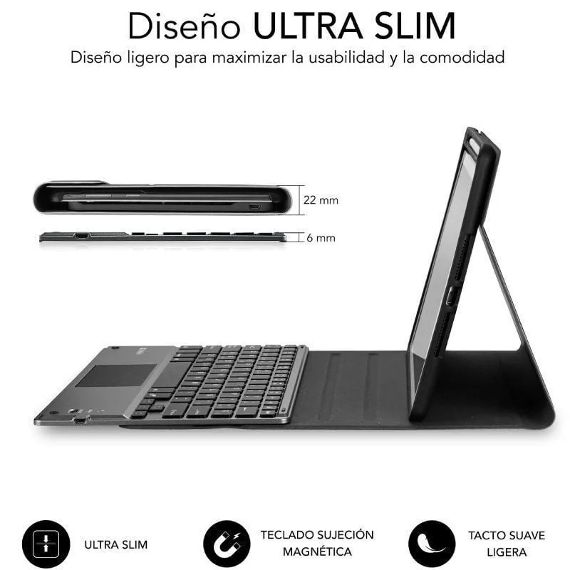 Funda con Teclado Subblim KeyTab Pro BT para Tablet iPad 10.9" 10a Gen, foto 2