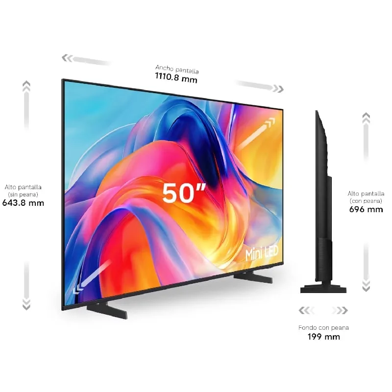 Televisor Samsung M72H 4K Vision AI 50", foto 2