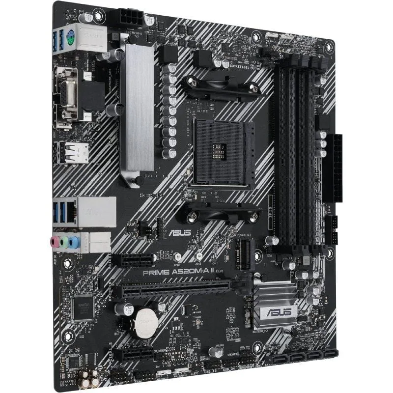 Placa Base Asus Prime A520M-A II/CSM Socket AM4, foto 3