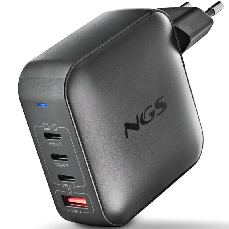 Cargador de Portátil GaN NGS BUD 165W